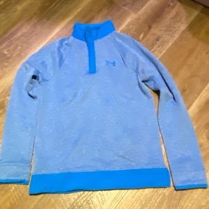 Under armour Kids button up fleece sweater 6/$50